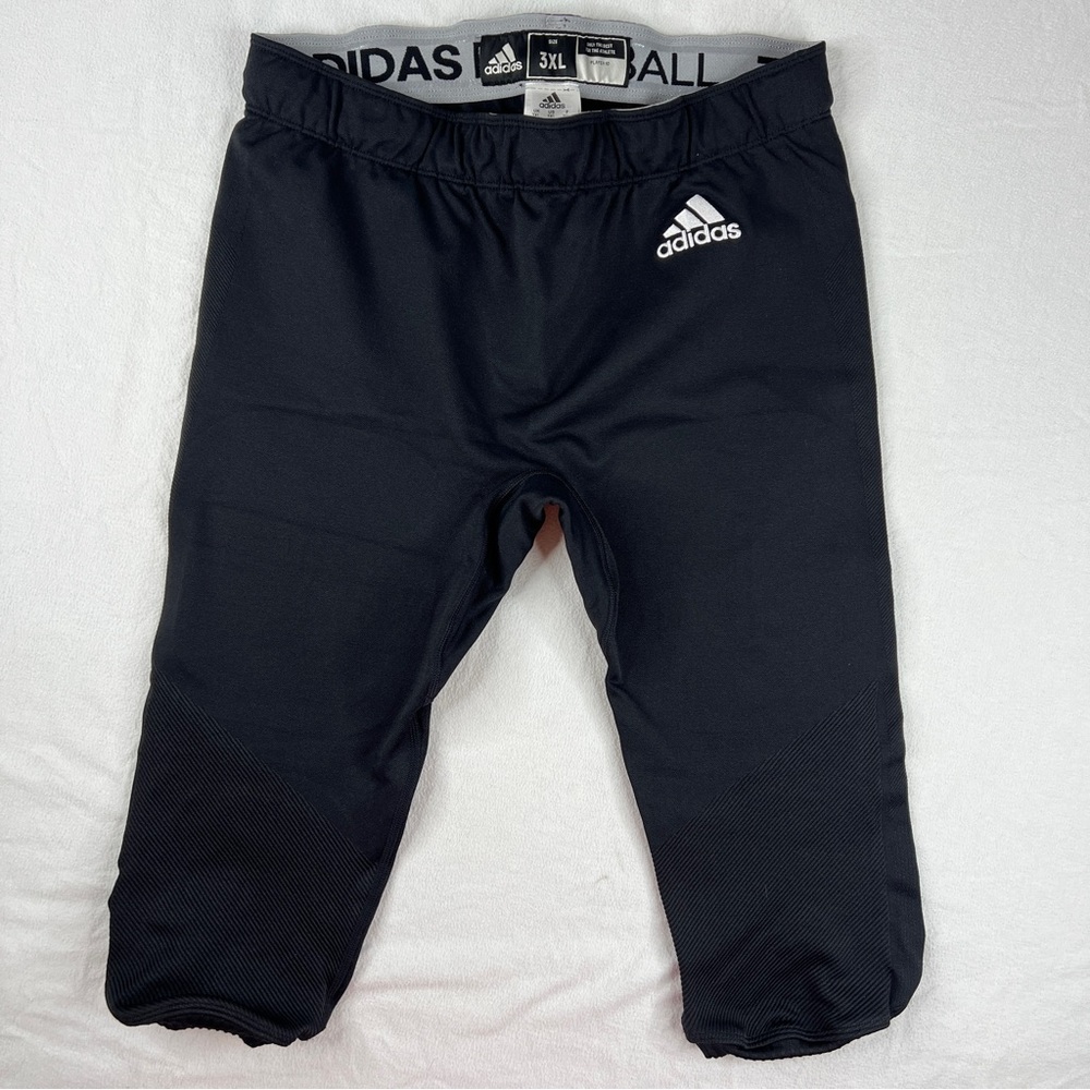 Adidas Youth Football Pants XXL Black Drawstring